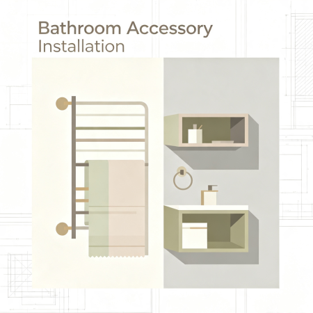 Bathroom Accessory Installation